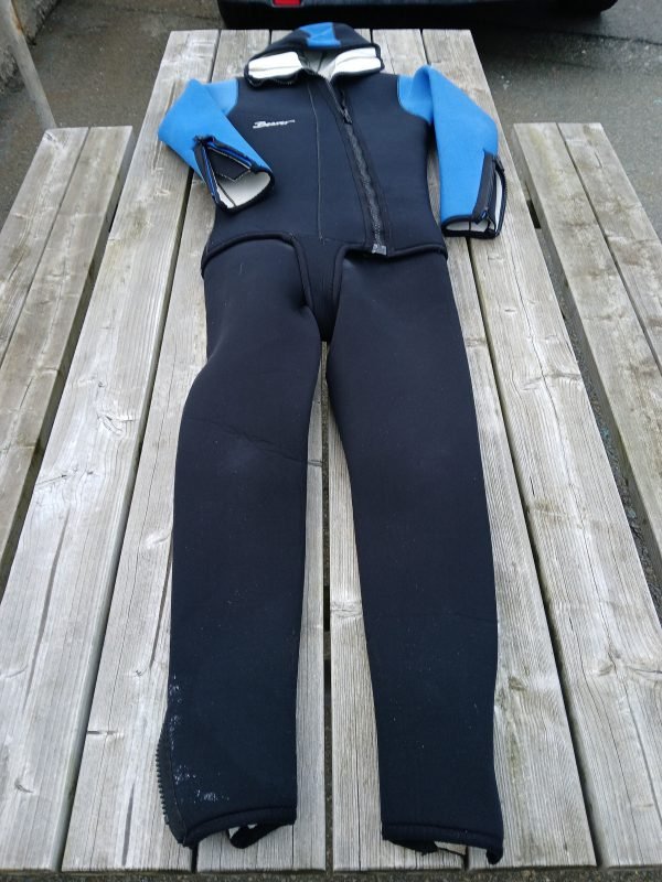 Used Wetsuit - 7mm 2 Piece - Beaver - L Slim